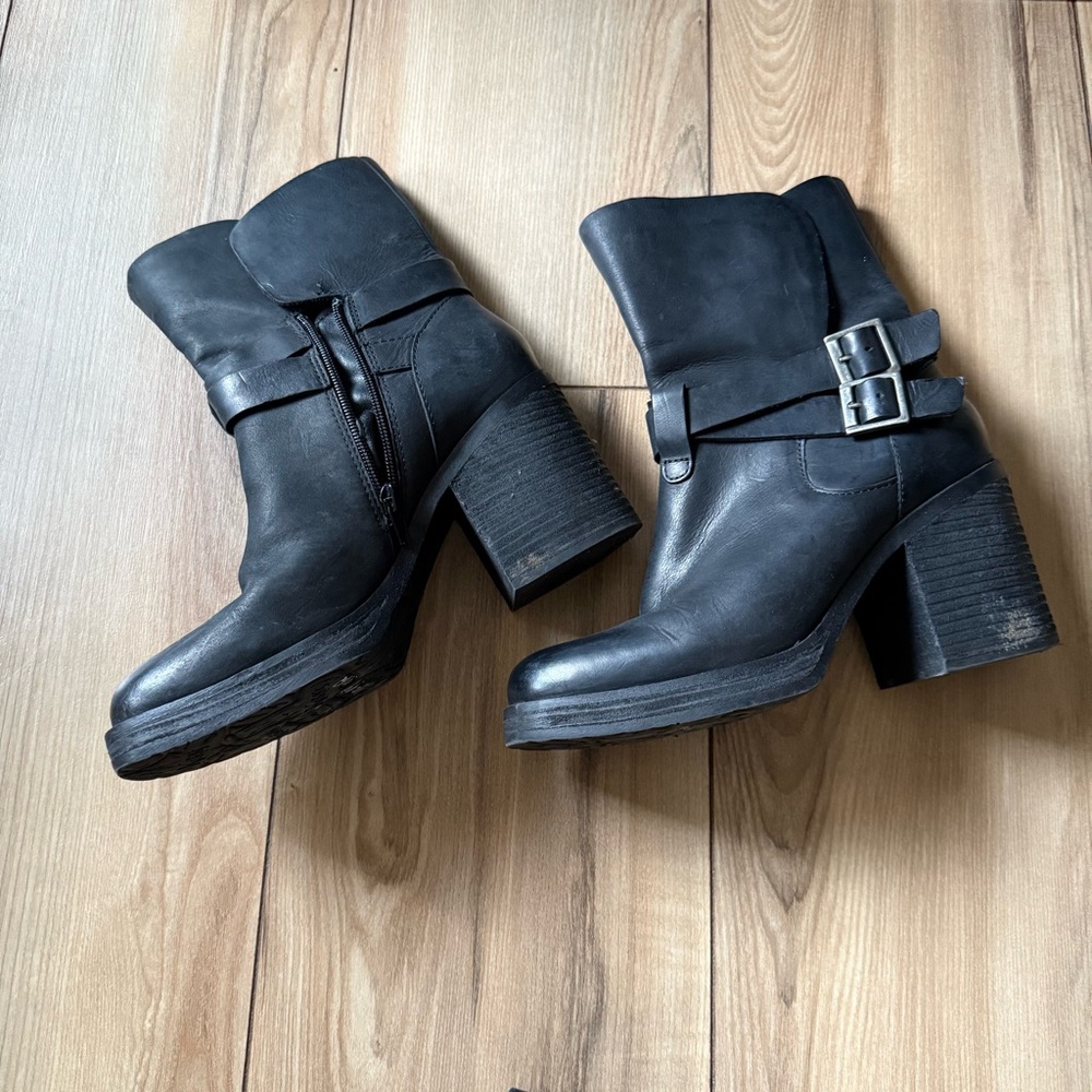 KORKS by Kork-Ease "Meegan" Leather Moto Boots